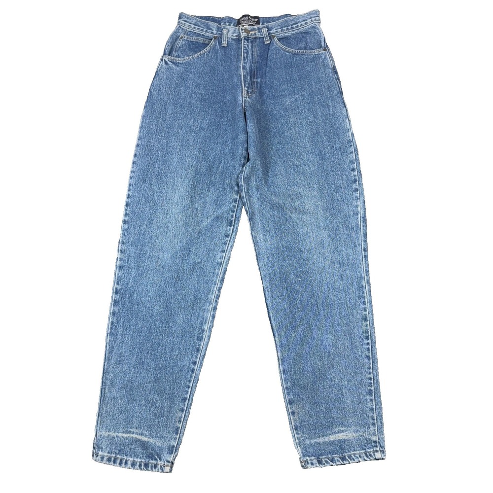 Trend Setter Womens Mom Jeans Waist 30 High‎ Rise Tapered Leg 100% Cotton NWT